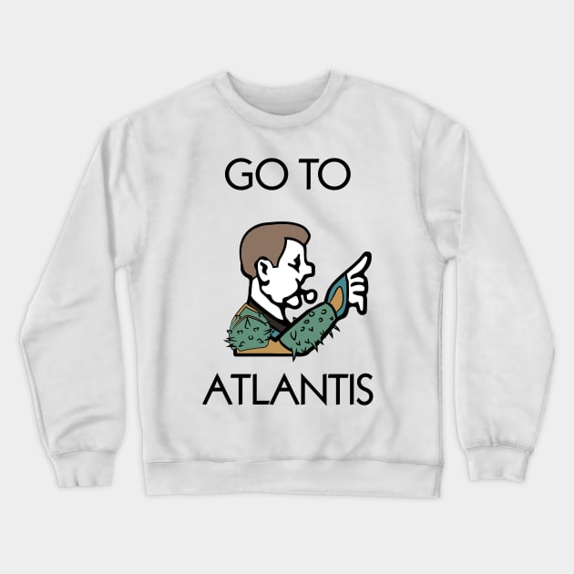 Go to Atlantis Crewneck Sweatshirt by Jawes